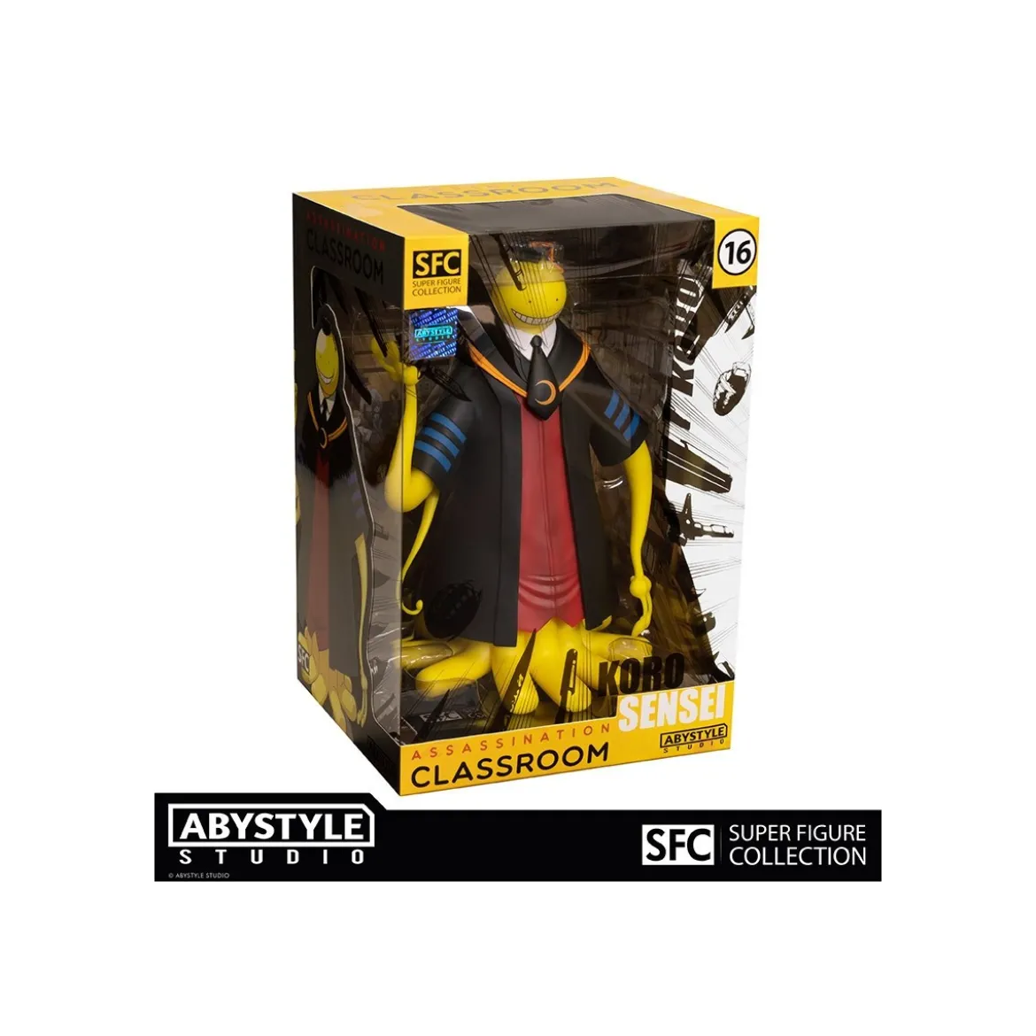 Abysse Corp - ASSASSINATION CLASSROOM - Figurine Koro Sensei - Super Figure Collection