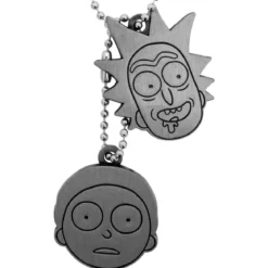 Abysse Corp - Rick & Morty - Collier pendentif Visages - Faces