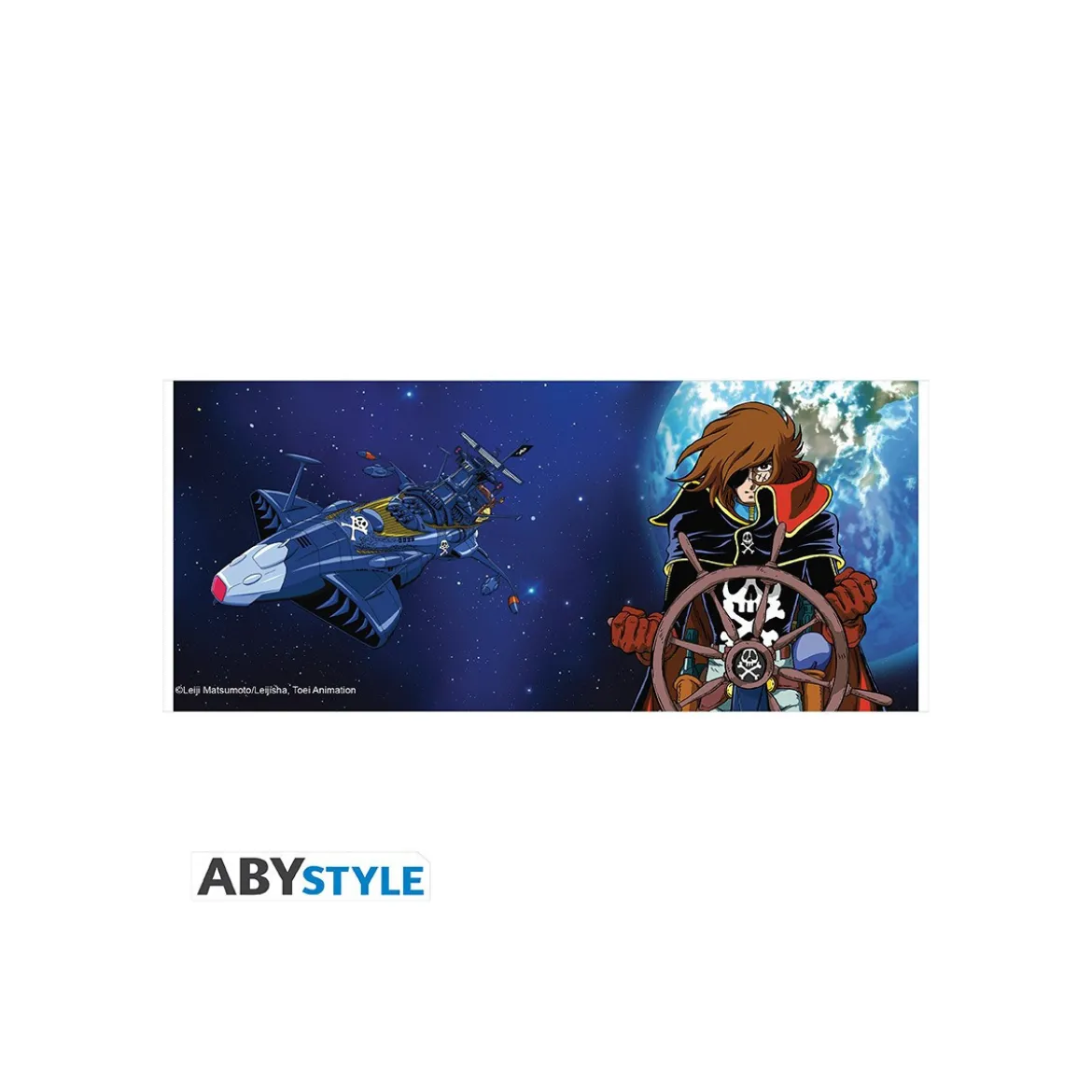 ABYstyle - Albator - Mug 320 ml - Albator & Vaisseau - Captain Harlock Space Pirate