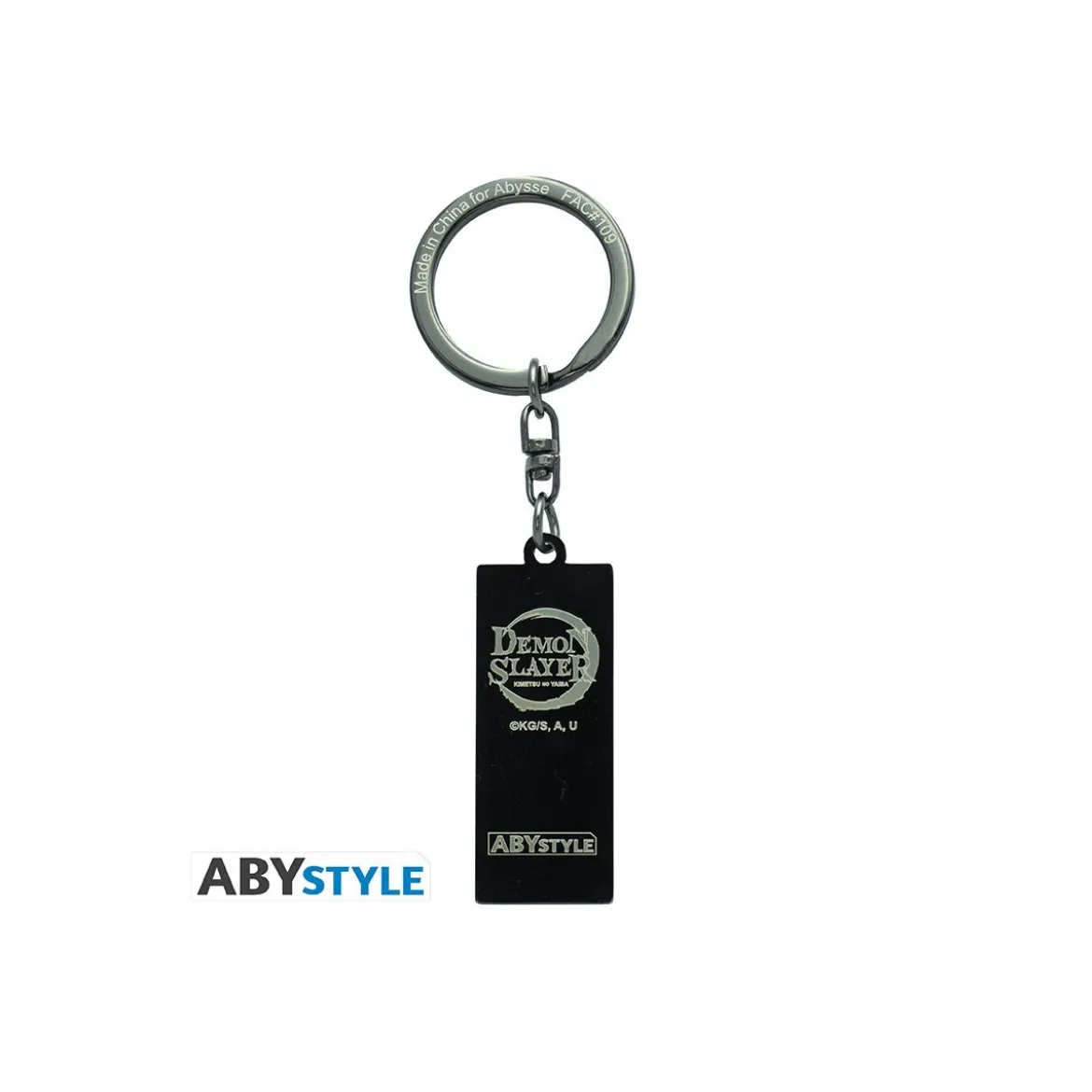 ABYstyle DEMON SLAYER - Porte-clés Boucle d'oreille Tanjiro