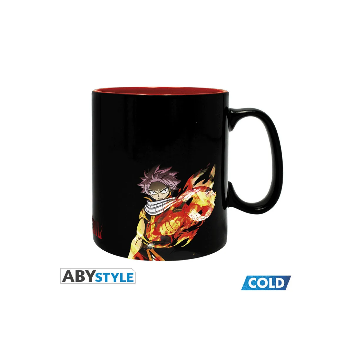 ABYstyle - FAIRY TAIL Mug Thermo-réactif Natsu & Lucy