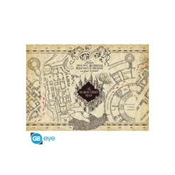 ABYstyle - HARRY POTTER Poster parchemin Carte du Maraudeur