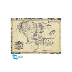 ABYstyle - LE SEIGNEUR DES ANNEAUX Poster parchemin La Terre du Milieu