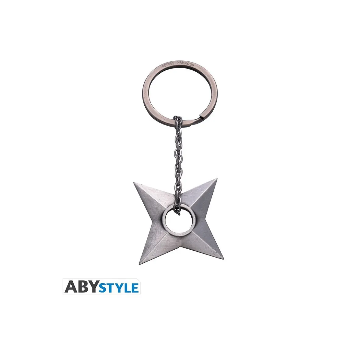ABYstyle NARUTO SHIPPUDEN - Porte-clés 3D "Shuriken Konoha"