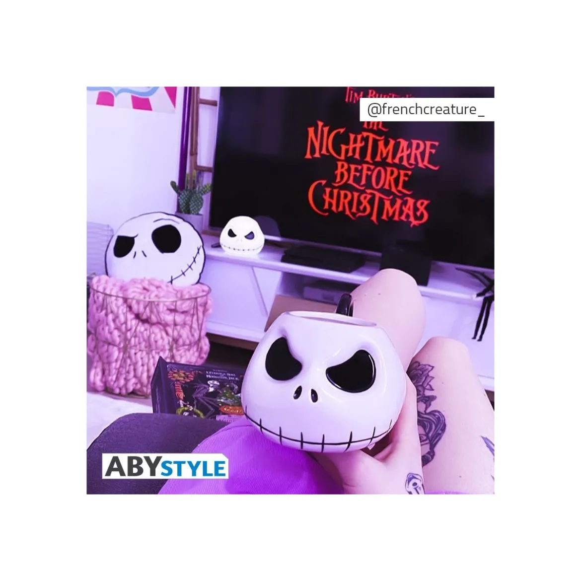ABYstyle - NIGHTMARE BEFORE XMAS - Mug 3D - Jack Skelington