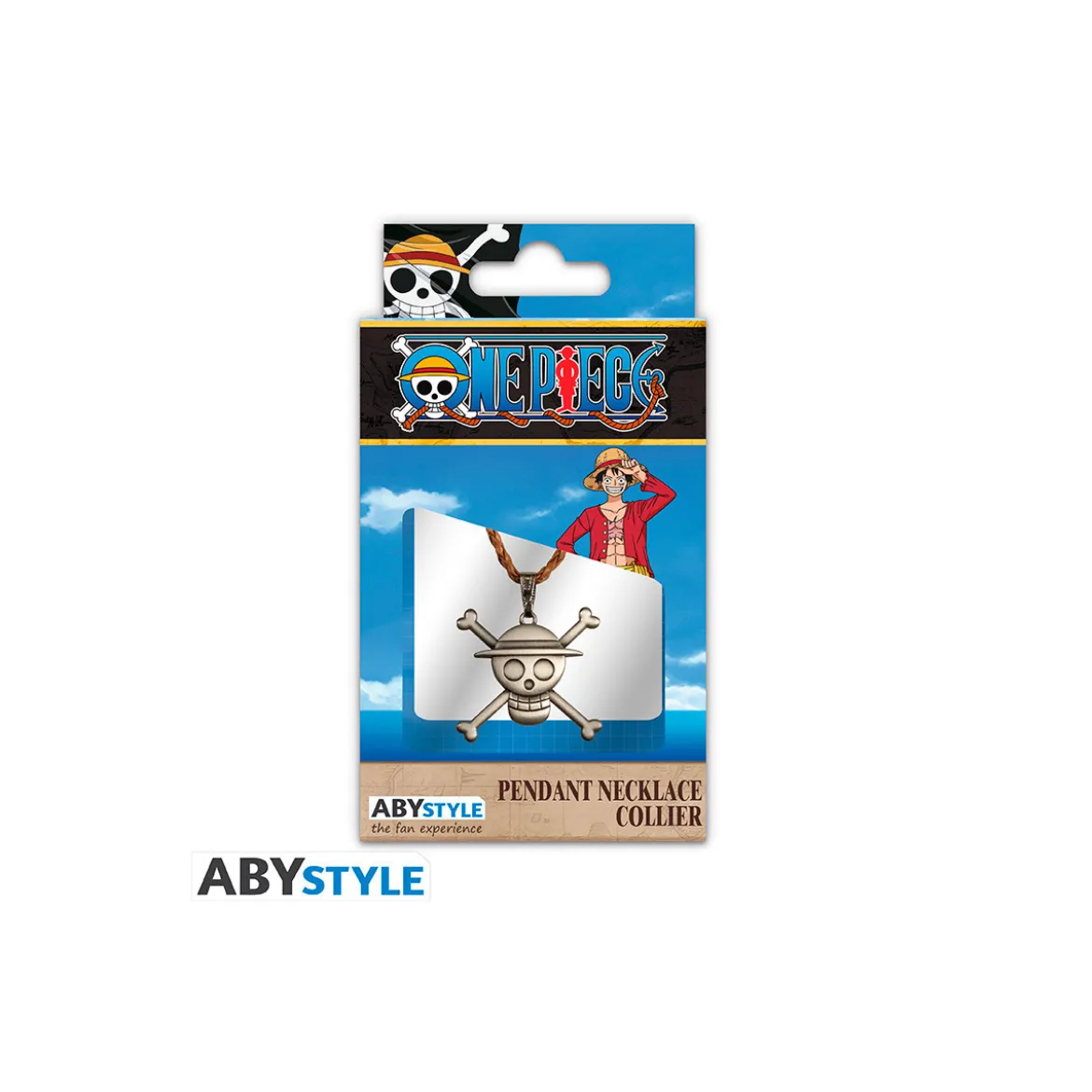 ABYstyle - ONE PIECE Collier avec pendentif 3D "Skull"