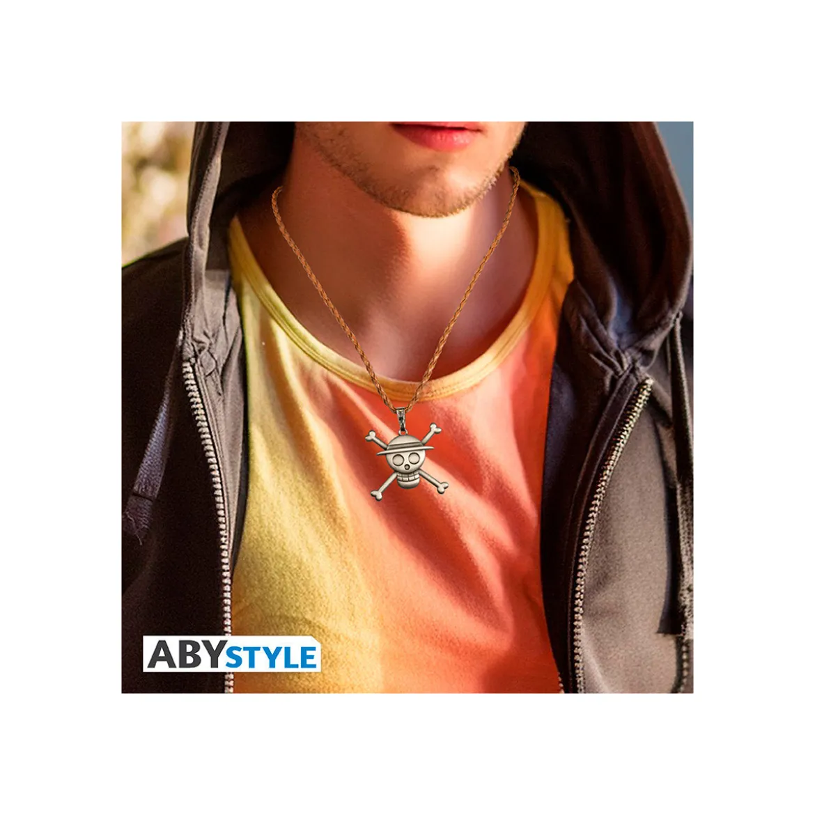 ABYstyle - ONE PIECE Collier avec pendentif 3D "Skull"