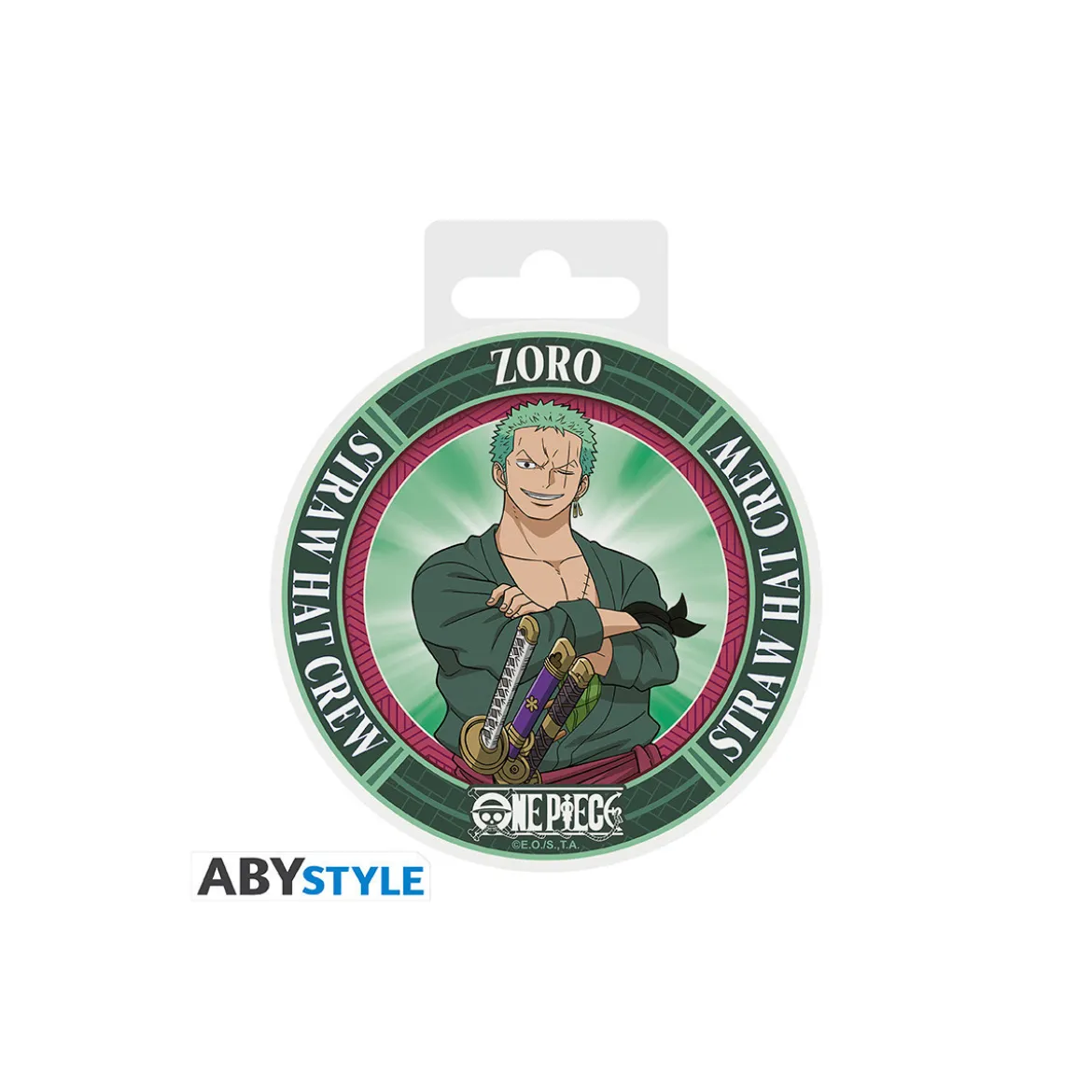 ABYstyle - ONE PIECE Dessous de verre en céramique Roronoa Zoro