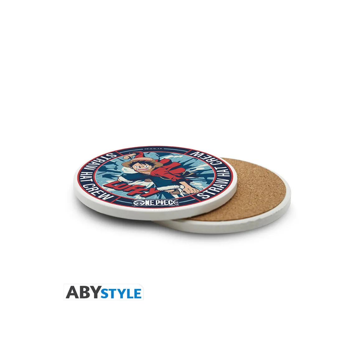 ABYstyle - ONE PIECE Dessous de verre en céramique Luffy