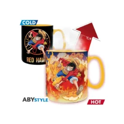 ABYstyle - One Piece - Mug Thermo-reactif 460 ml - Luffy & Sabo