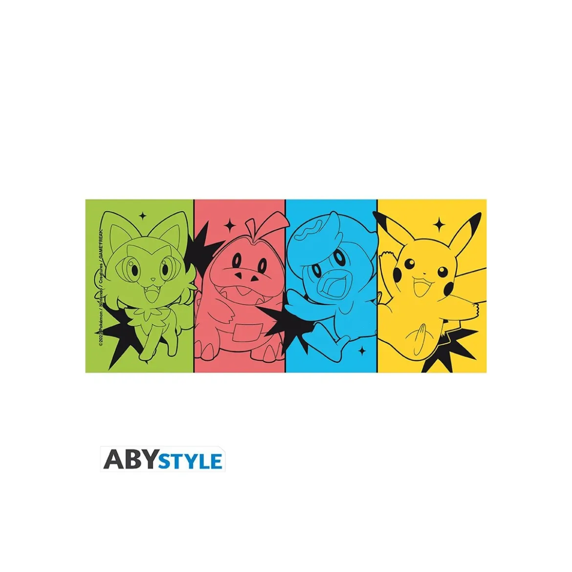 ABYstyle POKEMON - Mug - 320 ml - Starters Écarlate et Violet