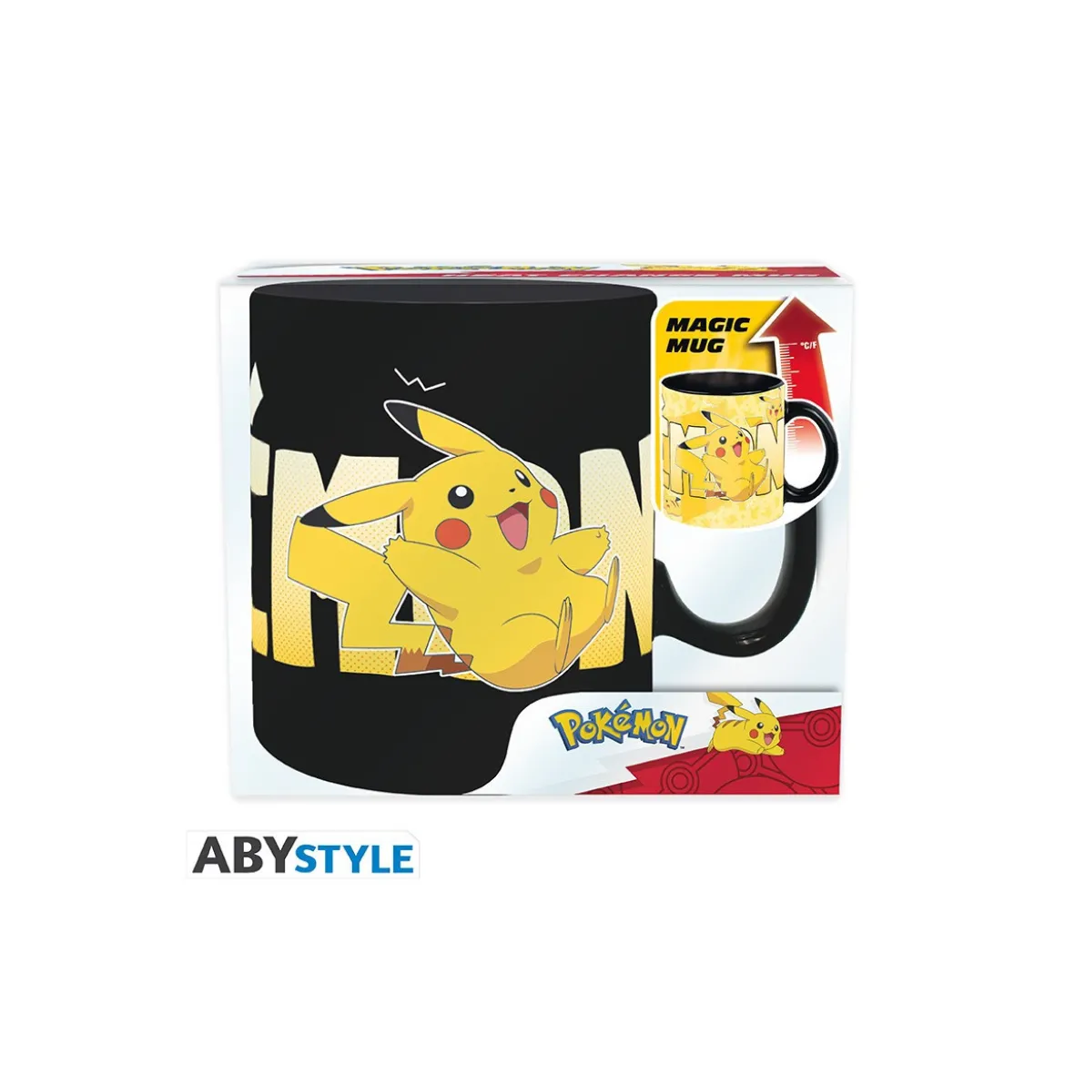ABYstyle - POKEMON Mug thermo-réactif Pikachu