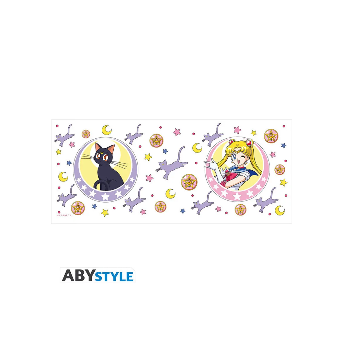 ABYstyle - Sailor Moon - Mug 320 ml - Sailor Moon & Luna patch