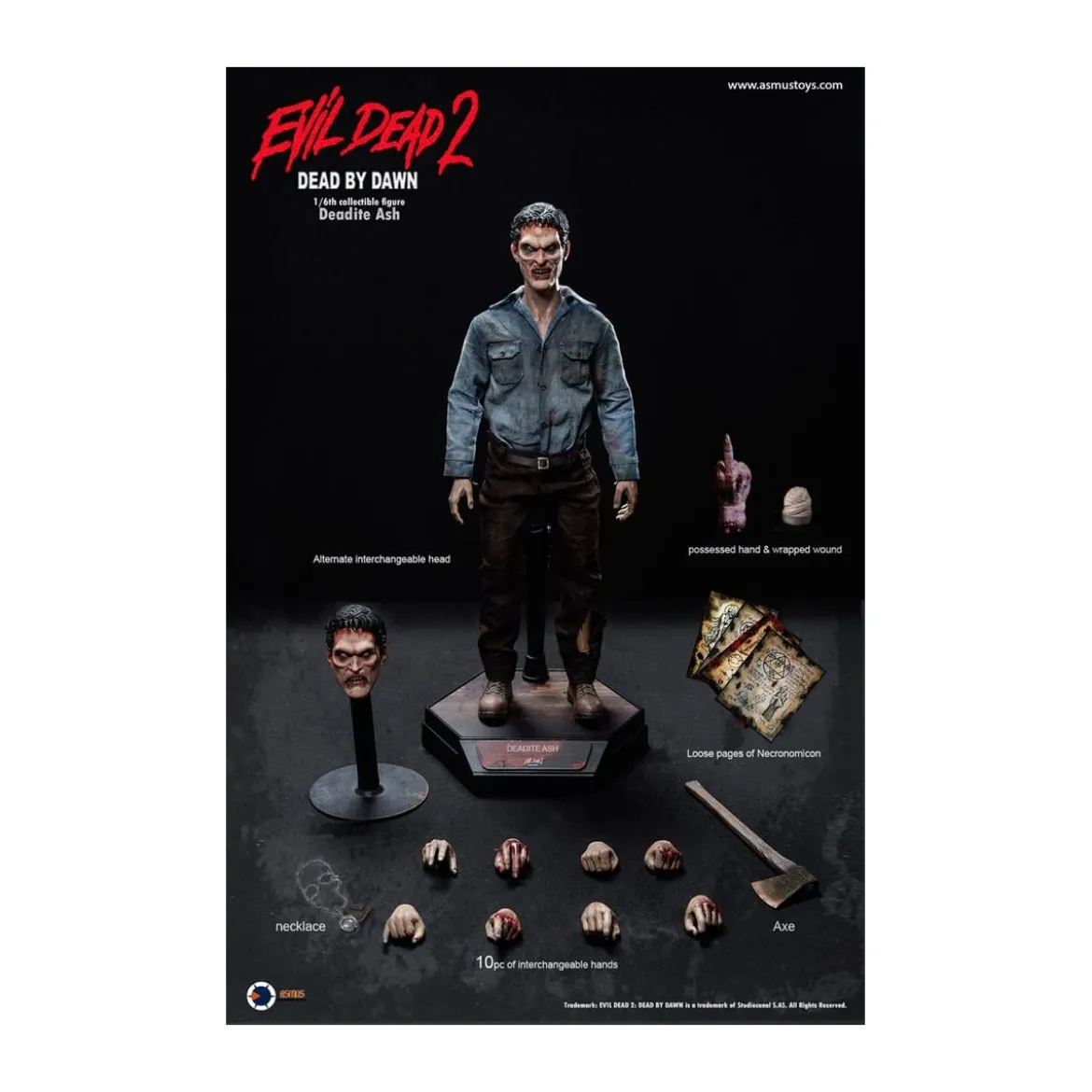 Asmus Toys - Deadite Ash 1/6 - The Evil Dead 2 Dead by Dawn