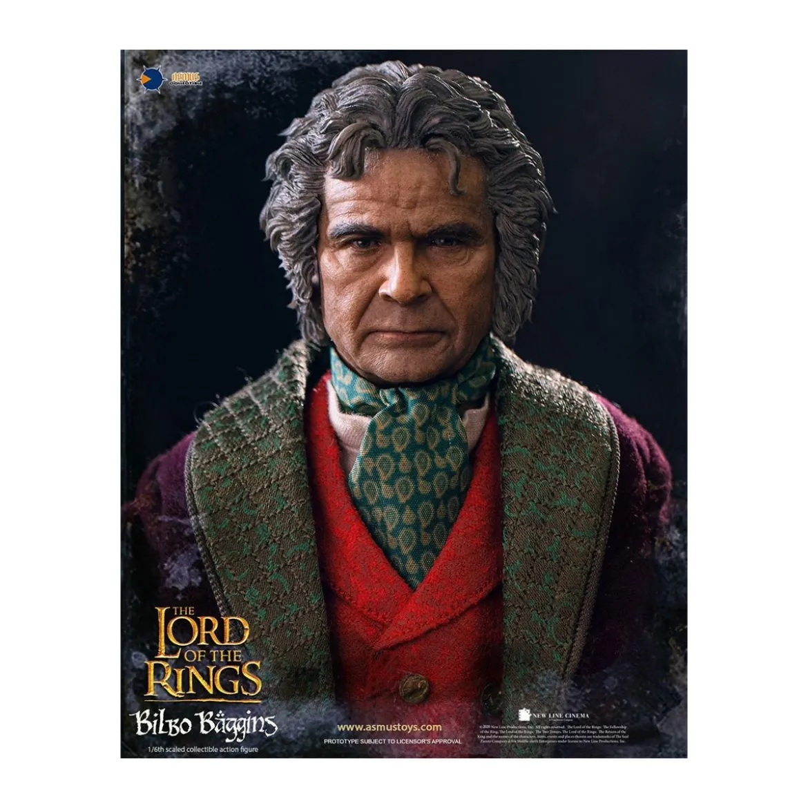 Asmus Toys - Le Seigneur des Anneaux figurine 1/6 Bilbo Baggins - LOTR