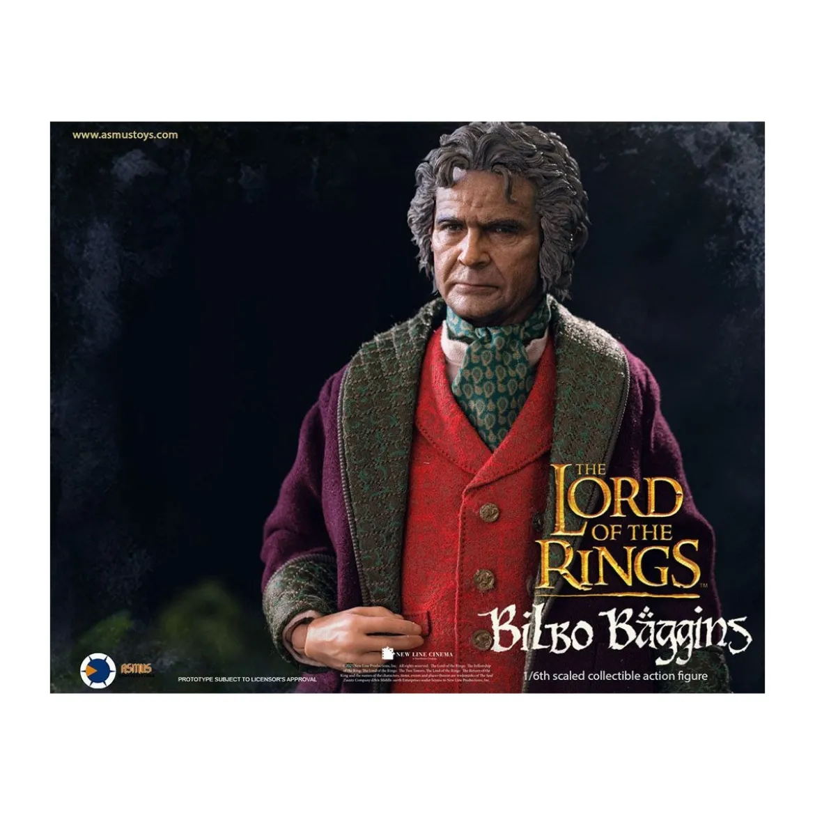 Asmus Toys - Le Seigneur des Anneaux figurine 1/6 Bilbo Baggins - LOTR