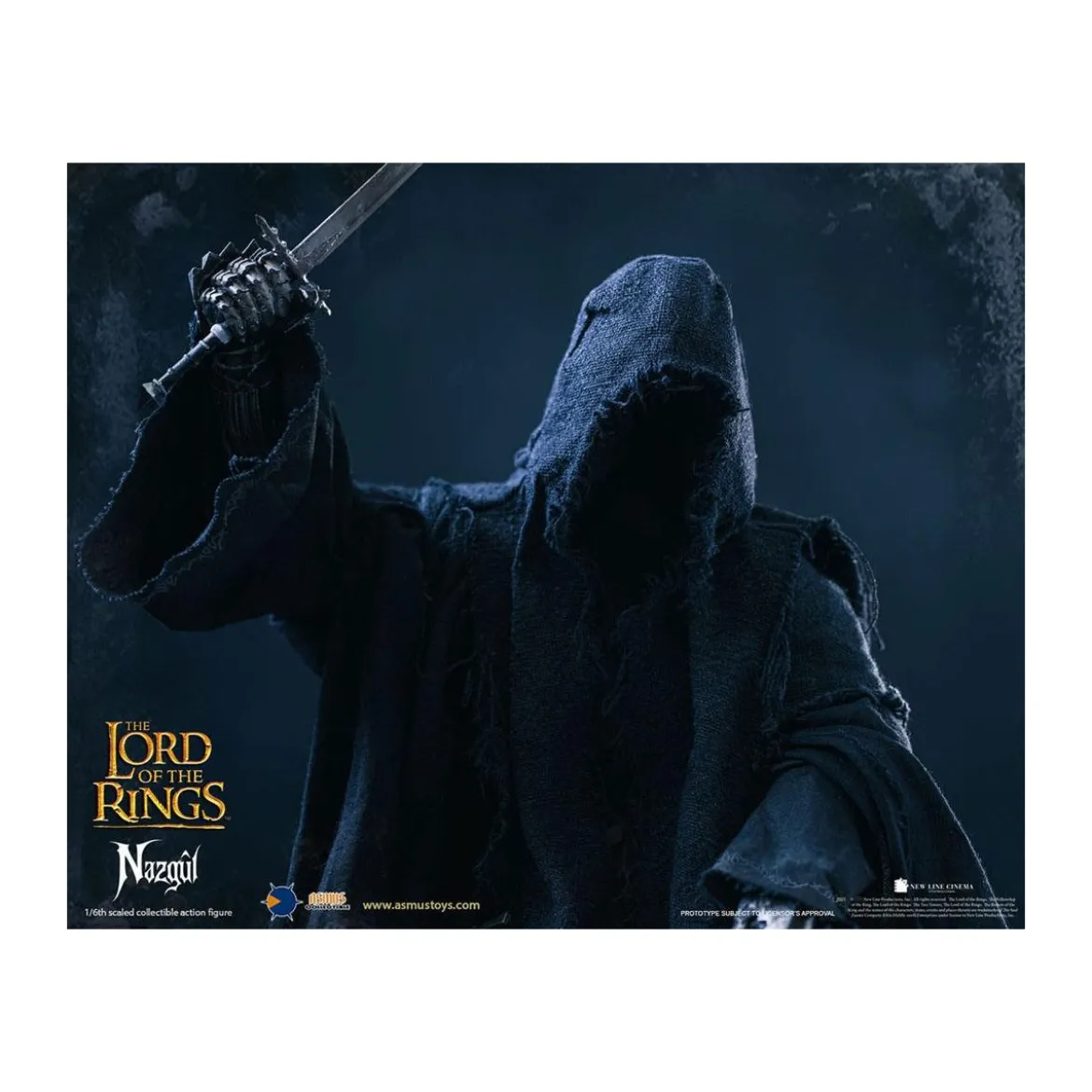 Asmus Toys - Le Seigneur des Anneaux figurine 1/6 Nazgûl - Ringwraith - LOTR