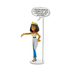 Asterix statuette - Collectoys Collection - Bulles Cleopatre "Qu'on serve l'aperitif" - 15cm