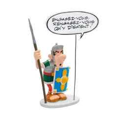 Asterix statuette - Collectoys Collection - Bulles Legionnaire "Engagez-vous" - 15cm