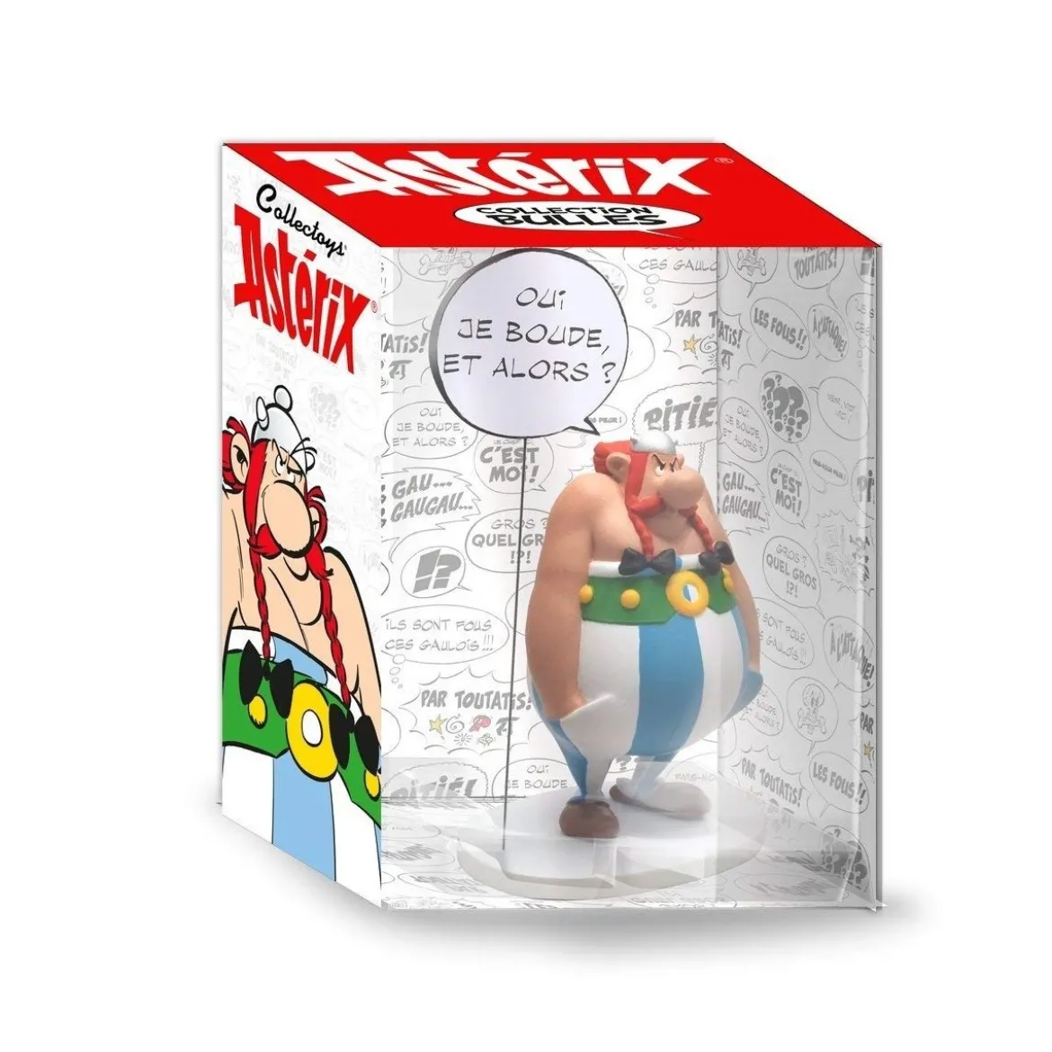 Asterix statuette - Collectoys Collection - Bulles Obelix "oui je boude" - 15cm
