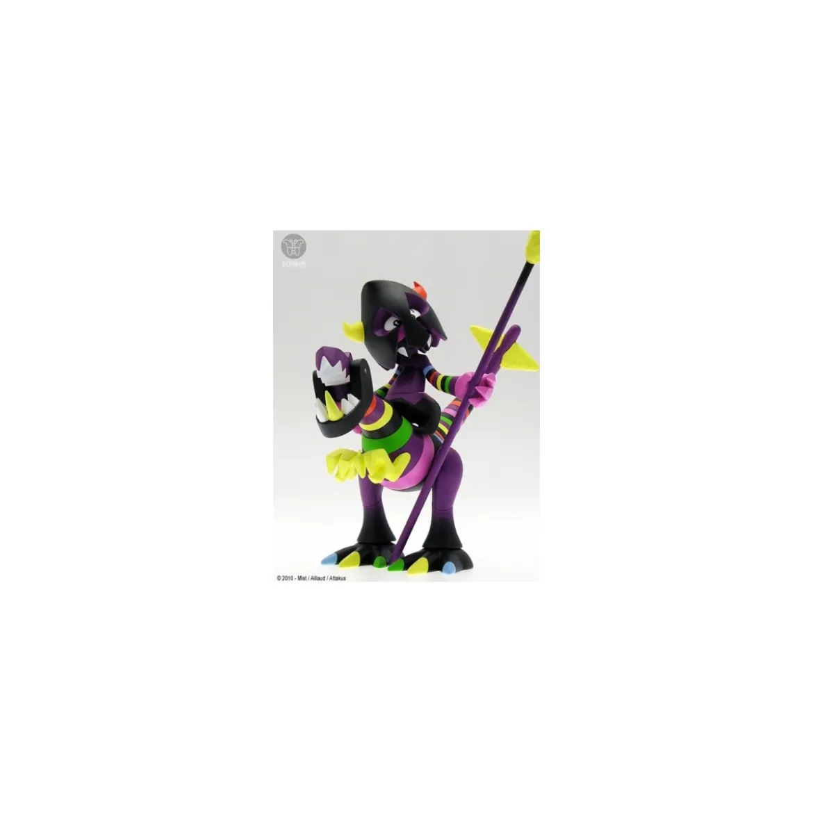 Attakus - Dino & Horus Rainbow Warrior par MIST et AILLAUD - 19cm