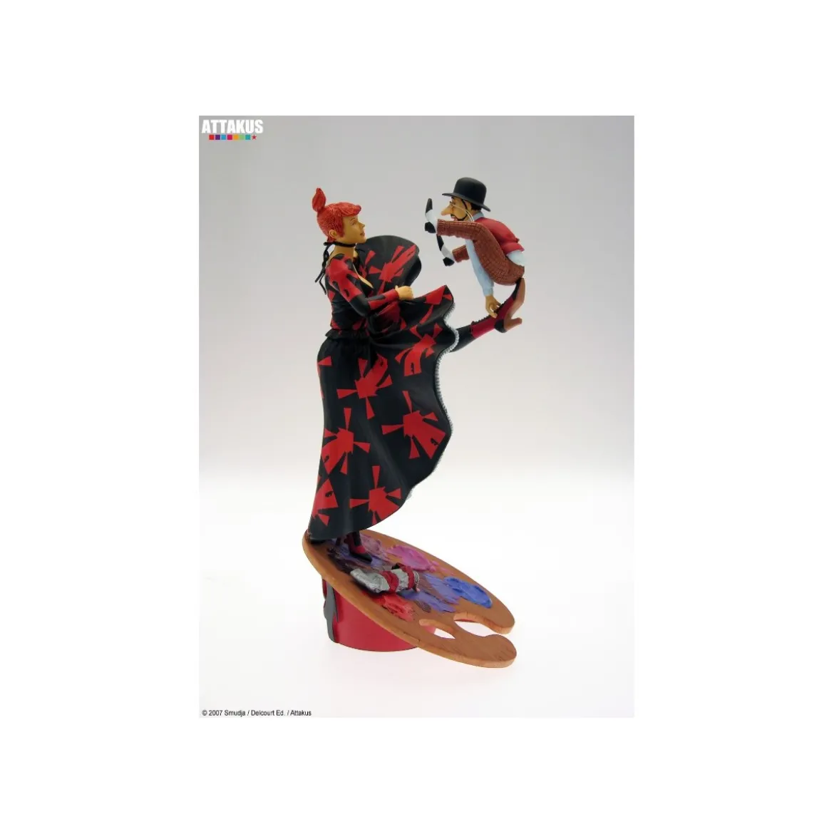 Attakus - Le Cabaret des muses - Toulouse & la Goulue - 25cm