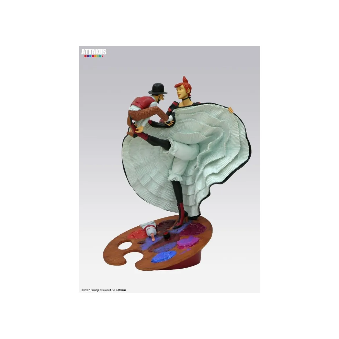 Attakus - Le Cabaret des muses - Toulouse & la Goulue - 25cm