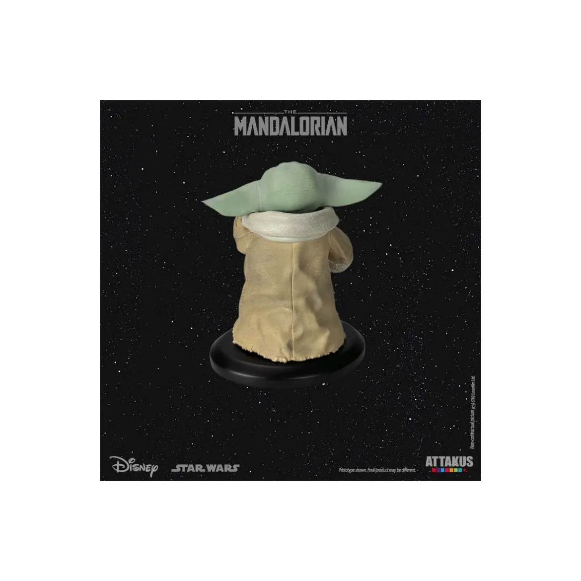 Attakus Starwars - Grogu "Eating the frog" 1/5 - The Mandalorian
