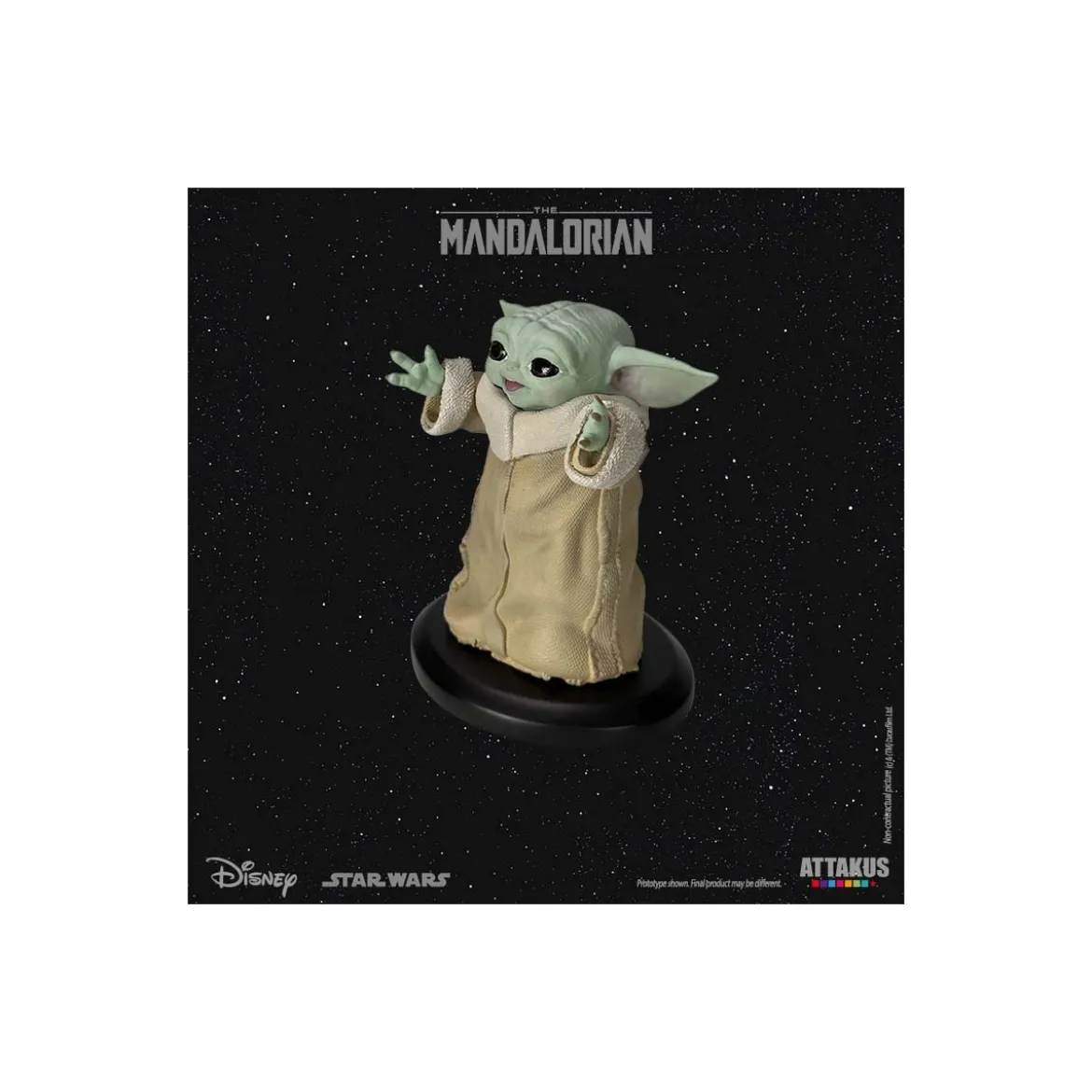 Attakus Starwars - Grogu "Happy" 1/5 - The Mandalorian