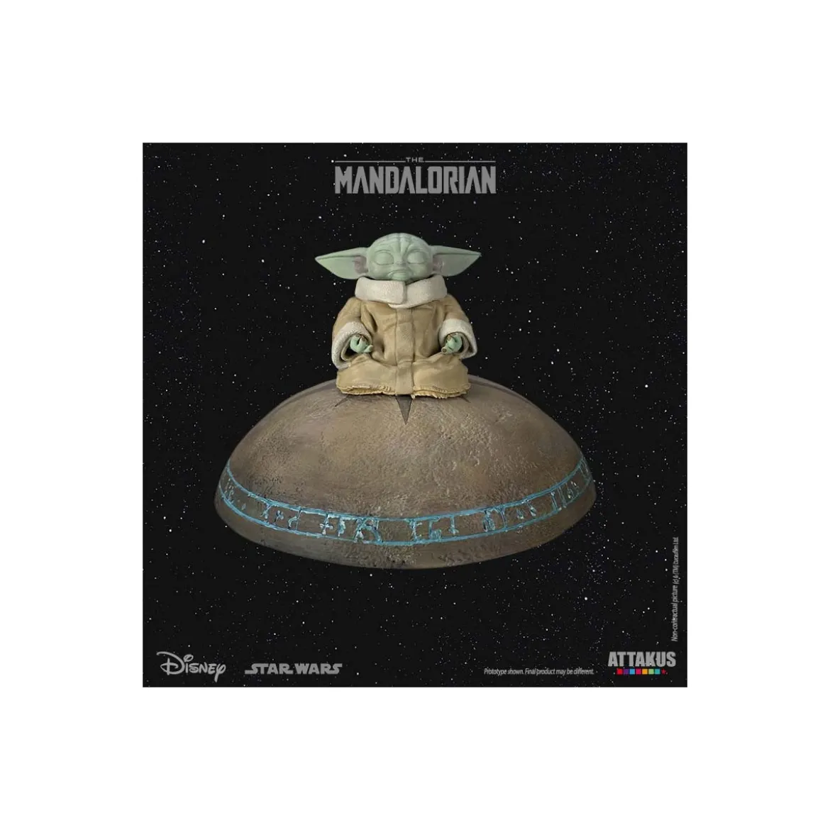 Attakus Starwars - Grogu "Summoning the Force" 1/5 - The Mandalorian
