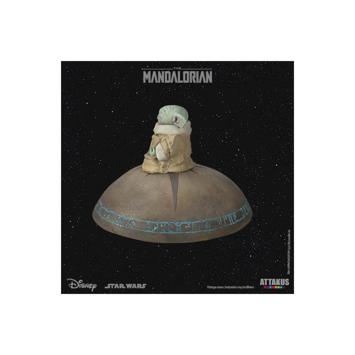 Attakus Starwars - Grogu "Summoning the Force" 1/5 - The Mandalorian