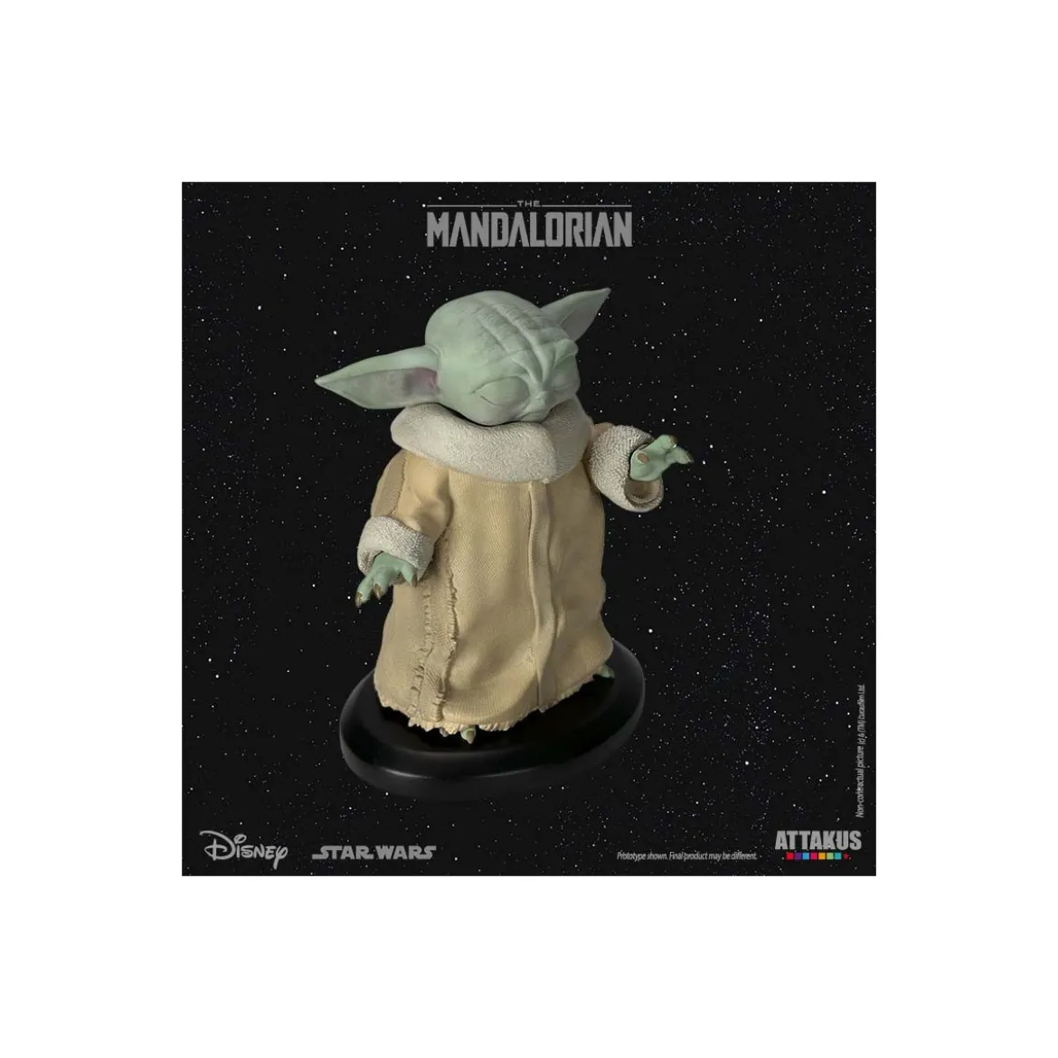 Attakus Starwars - Grogu “Using the Force” 1/5 – The Mandalorian