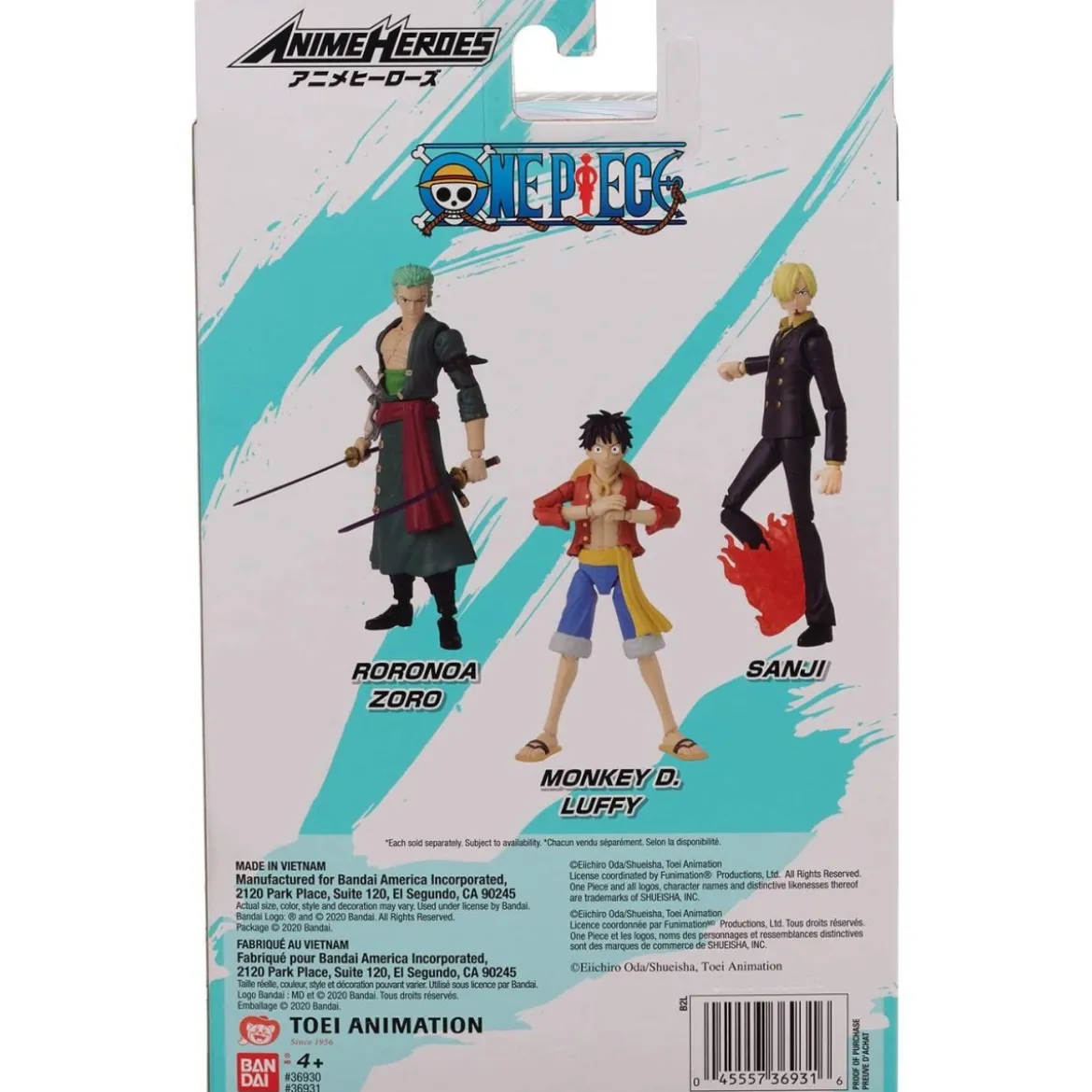 Bandai Anime Heroes - One Piece - Luffy