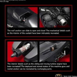 Bandai Batman Model Kit - BATMOBILE (BATMAN 1989 Ver.) 1/35 SCALE MODEL KIT
