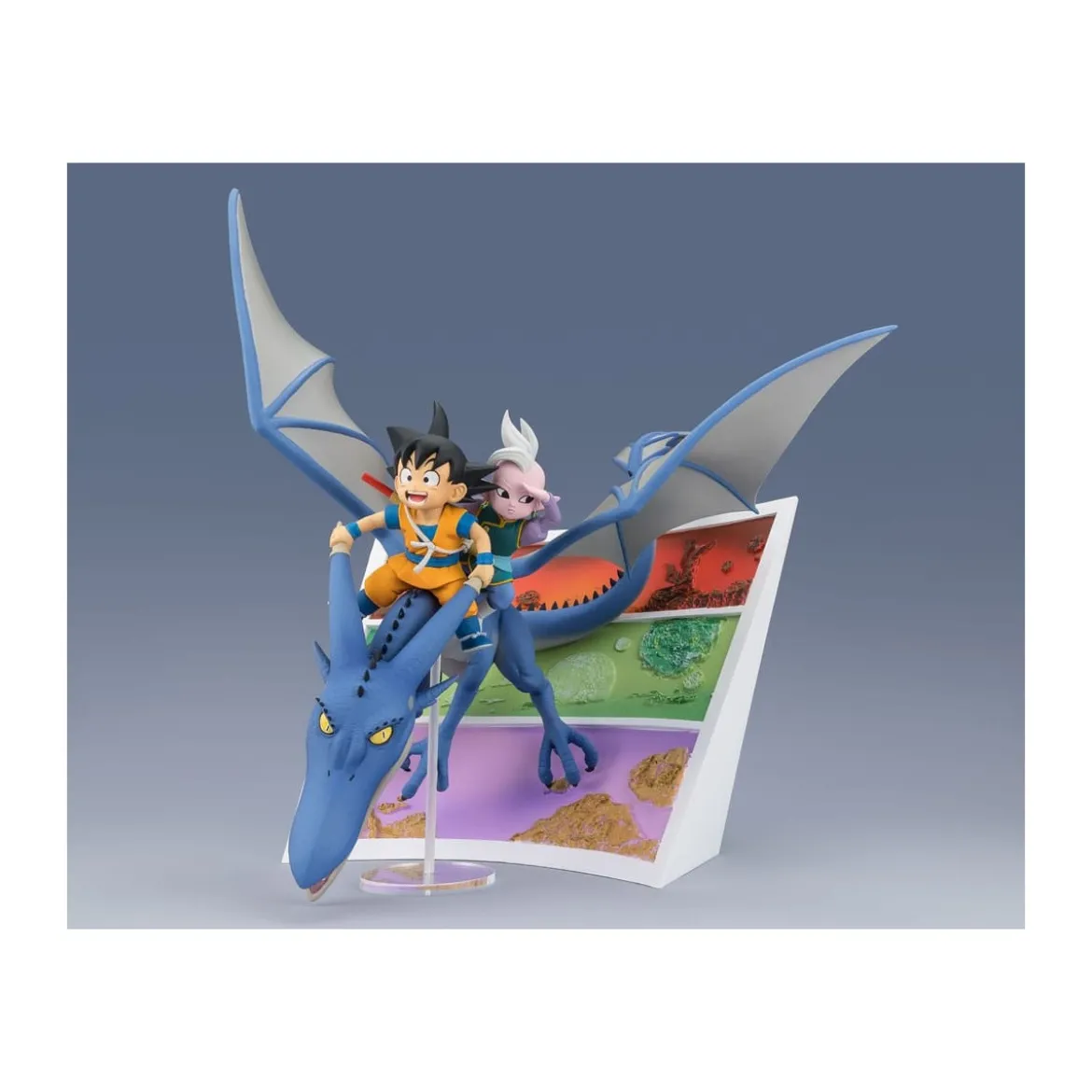 Bandai Dragon Ball Daima Figuarts Zero - Son Goku (mini) & Supreme Kai (mini) Welcome to the great Adventure!