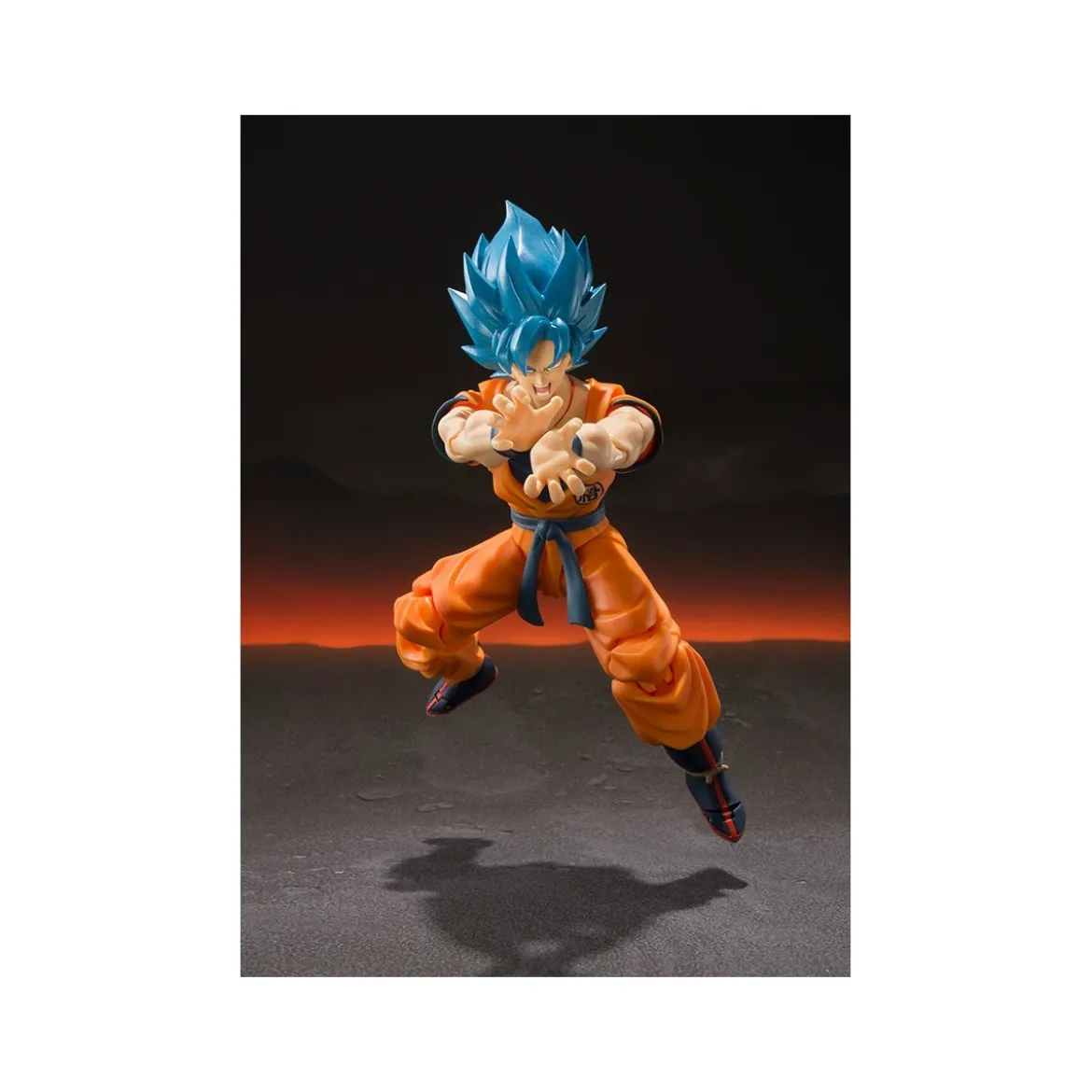 Bandai Dragon Ball Super Broly - SHF SHFiguarts - Super Saiyan God Super Saiyan Son Goku - 14cm