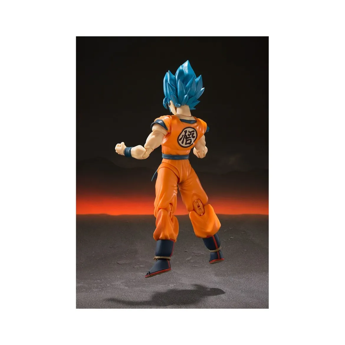 Bandai Dragon Ball Super Broly - SHF SHFiguarts - Super Saiyan God Super Saiyan Son Goku - 14cm