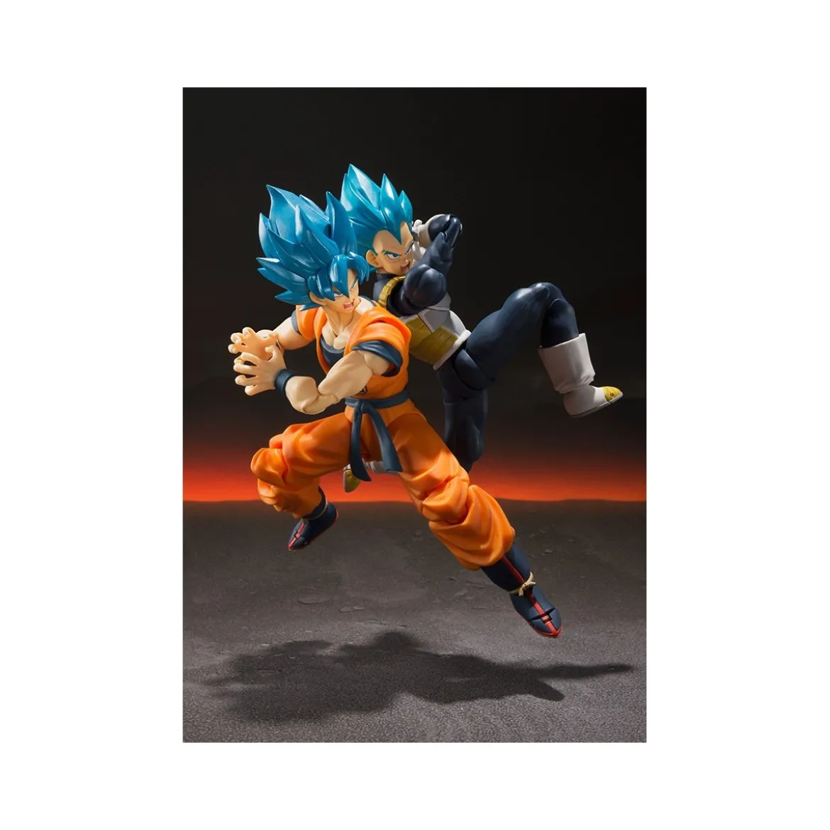 Bandai Dragon Ball Super Broly - SHF SHFiguarts - Super Saiyan God Super Saiyan Son Goku - 14cm
