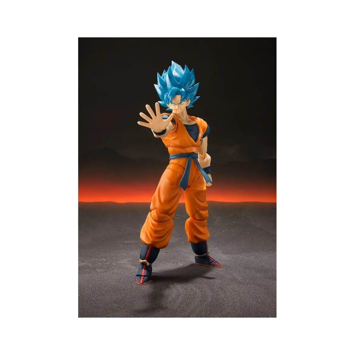 Bandai Dragon Ball Super Broly - SHF SHFiguarts - Super Saiyan God Super Saiyan Son Goku - 14cm