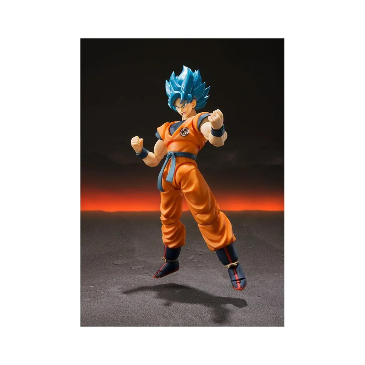 Bandai Dragon Ball Super Broly - SHF SHFiguarts - Super Saiyan God Super Saiyan Son Goku - 14cm