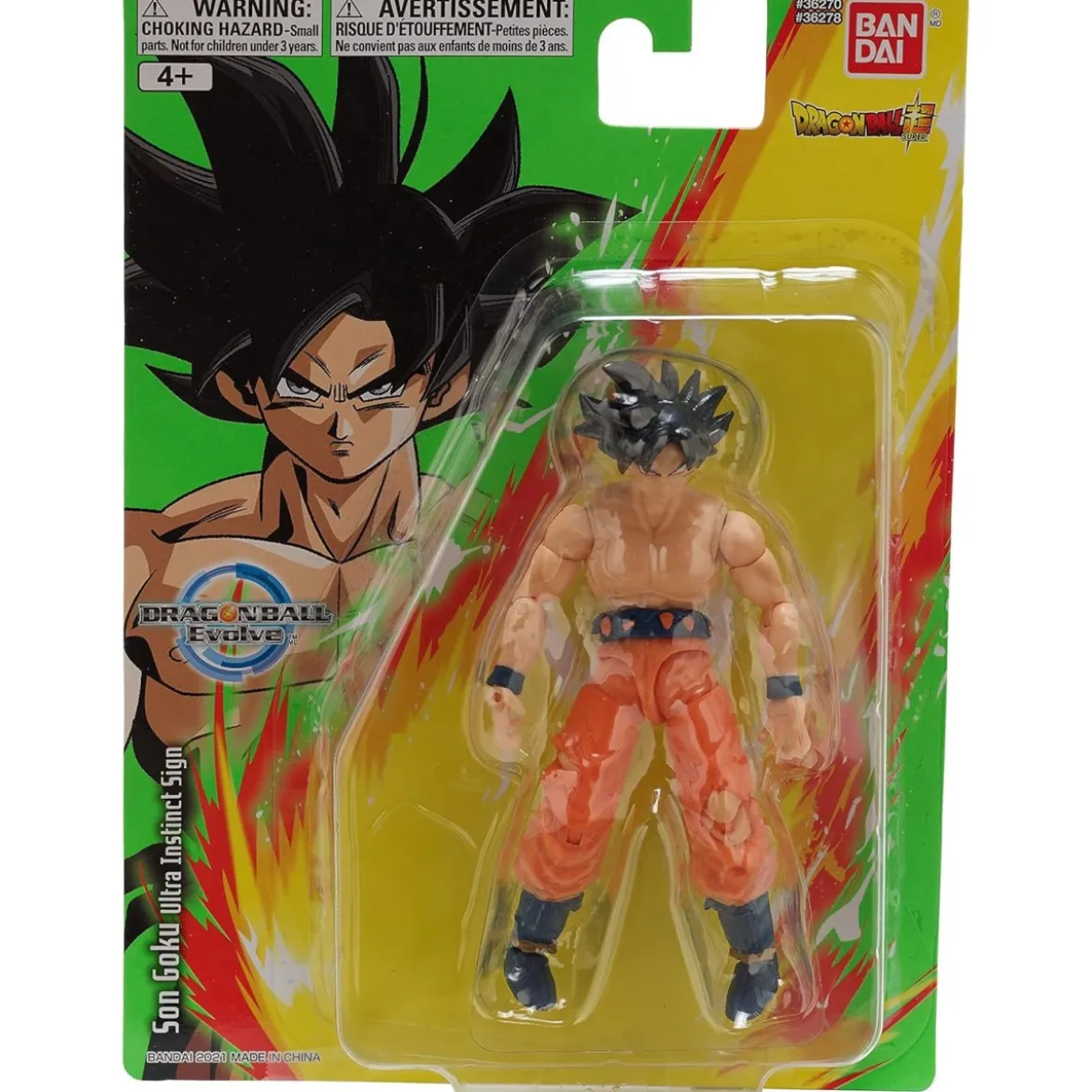Bandai Dragon Ball Super - Son Goku Ultra Instinct Sign - Dragon Ball Evolve