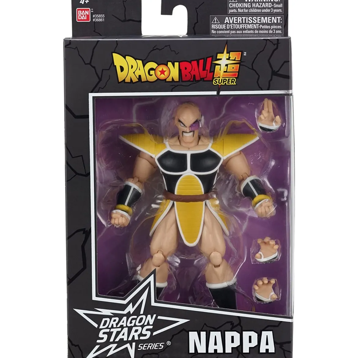 Bandai Dragon Ball Z - Nappa - Dragon Stars Series
