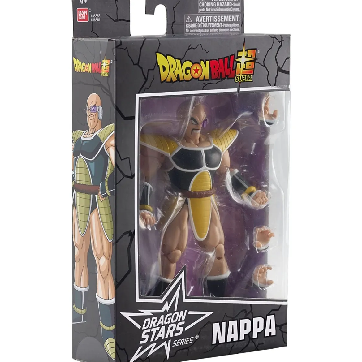Bandai Dragon Ball Z - Nappa - Dragon Stars Series