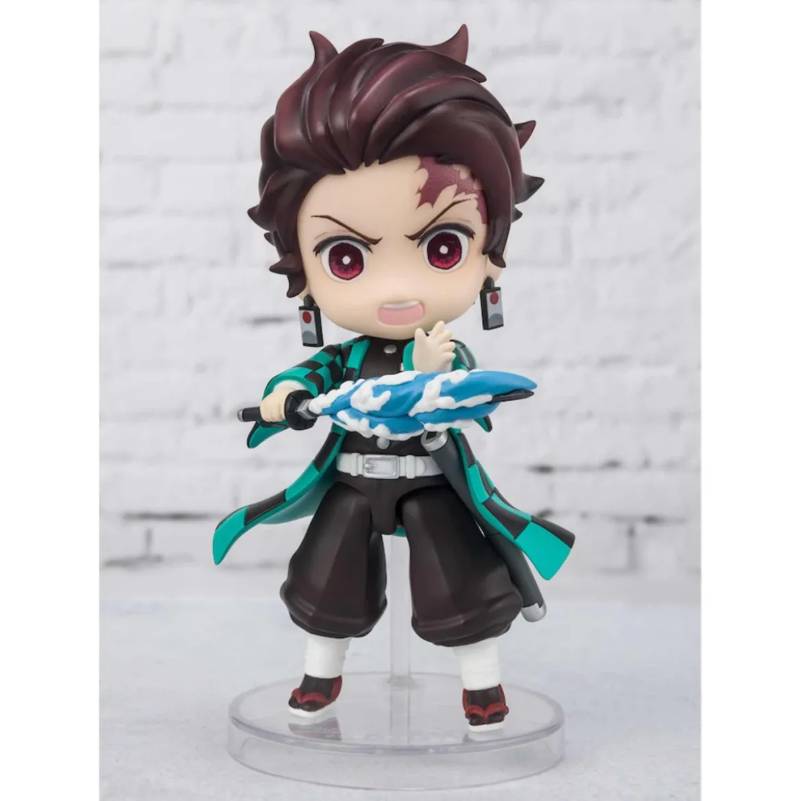 Bandai figurine Figuarts MINI - TANJIRO KAMADO Water Breathing - Demon Slayer KIMETSU NO YAIBA