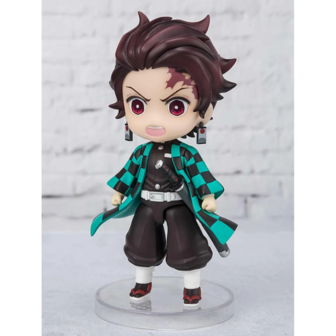 Bandai figurine Figuarts MINI - TANJIRO KAMADO Water Breathing - Demon Slayer KIMETSU NO YAIBA