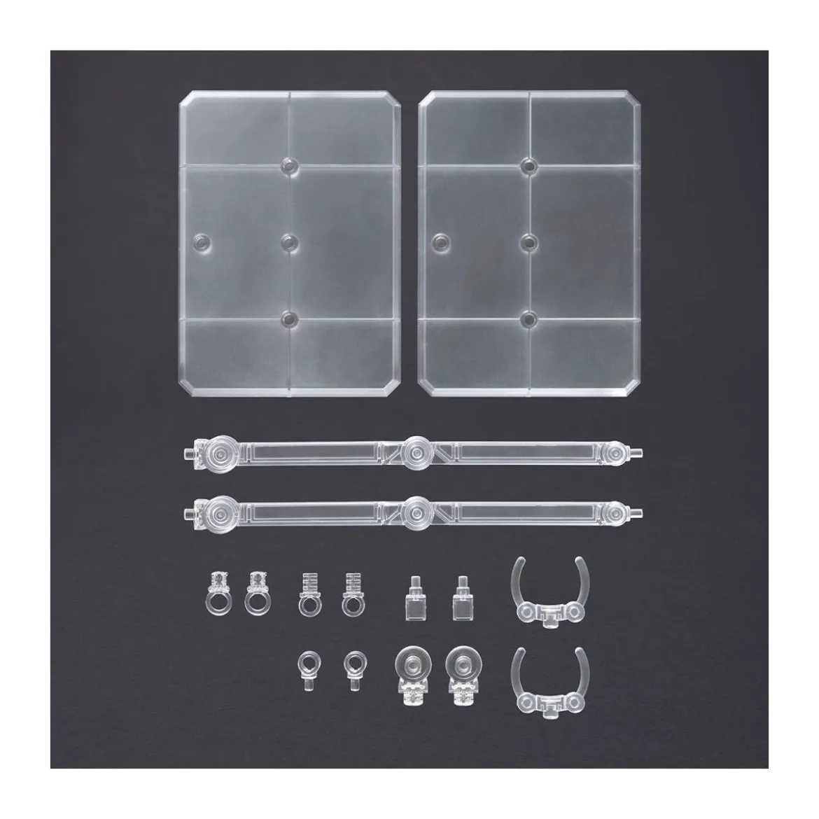 Bandai - Gunpla - Gundam Action Base 7 Clear (1/144) set de 2