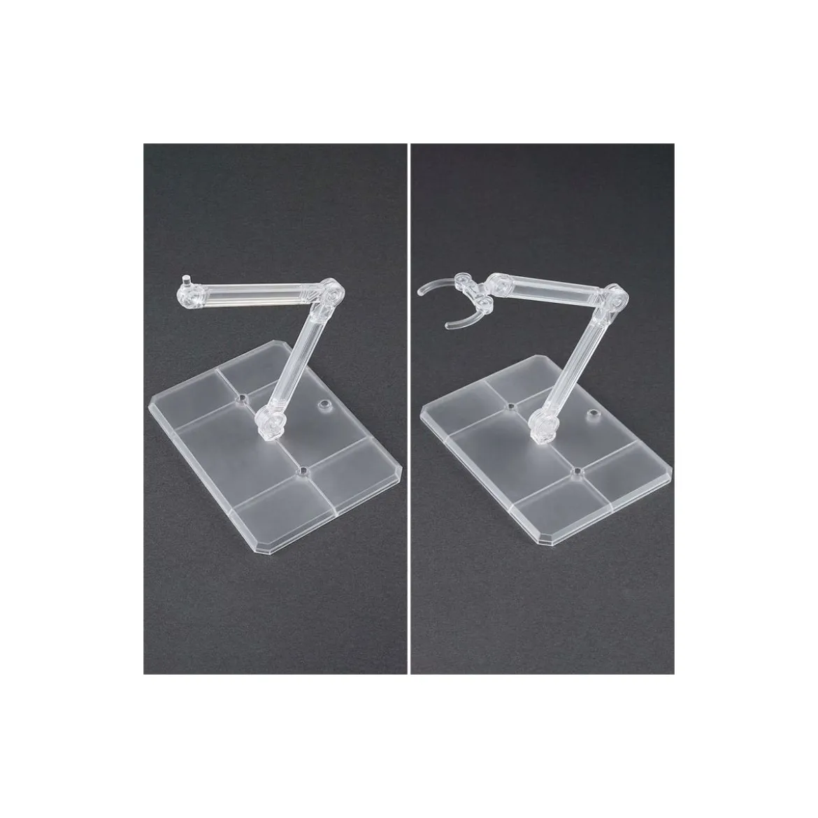 Bandai - Gunpla - Gundam Action Base 7 Clear (1/144) set de 2
