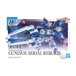 Bandai - Gunpla - Gundam 1/144 HG - GUNDAM AERIAL REBUILD - Mobile Suit Gundam The Witch from Mercury