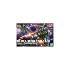 Bandai - Gunpla - Gundam 1/144 HG - MS-06C-6 R6 ZAKU II Type C-6/R6 - Mobile Suit Gundam: The Origin