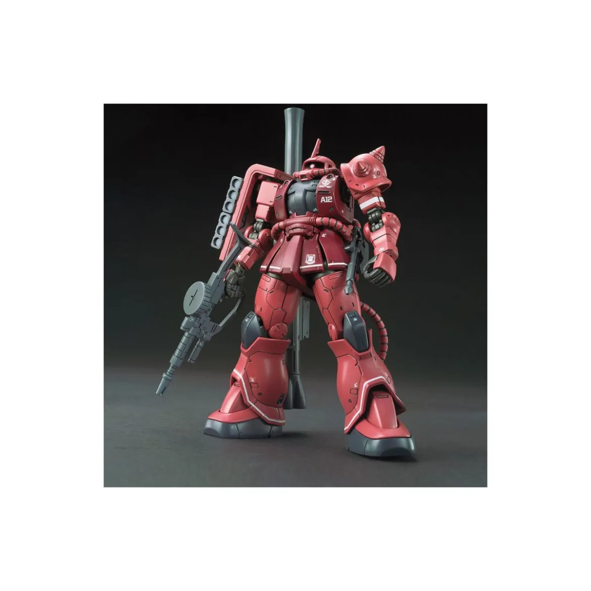 Bandai - Gunpla - Gundam 1/144 HG The Origin - MS-06S ZAKU II RED COMET VER. - Mobile Suit Gundam